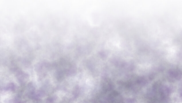 Purple dust particles float and swirl creating a hazy texture on transparent background haze grain smudge mist cloud atmospheric ethereal abstract gradient