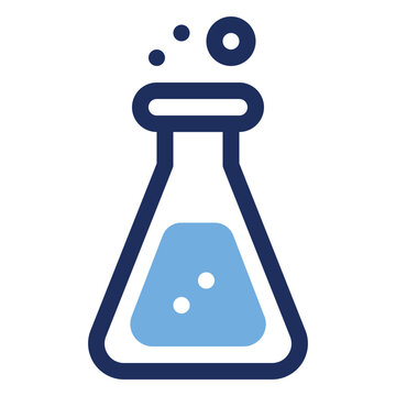 Science Chemistry Flask Lab Duo Tone Icon