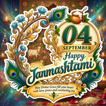 Happy Janmashtami &ndash; Celebrating the Birth of Lord Krishna