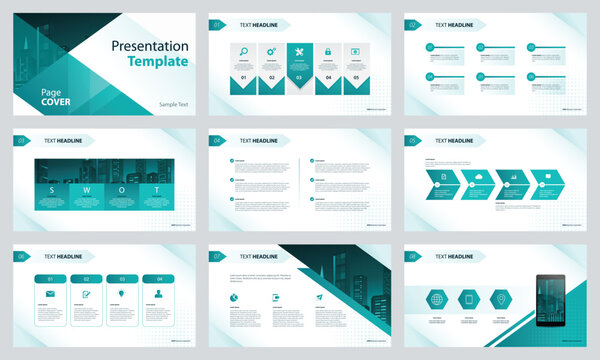 creative business presentation design template and page layout design for brochure, book, magazine, annual report and company profile, with info graphic elements graph and chart design concept