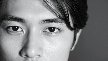 Fototapeta premium 男性モデルの顔