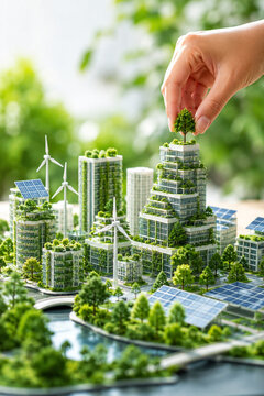 Future Sustainable City with Green Buildings and Renewable Energy