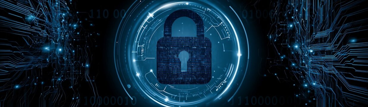 Secure digital space. Virtual confidential, programming protection.
