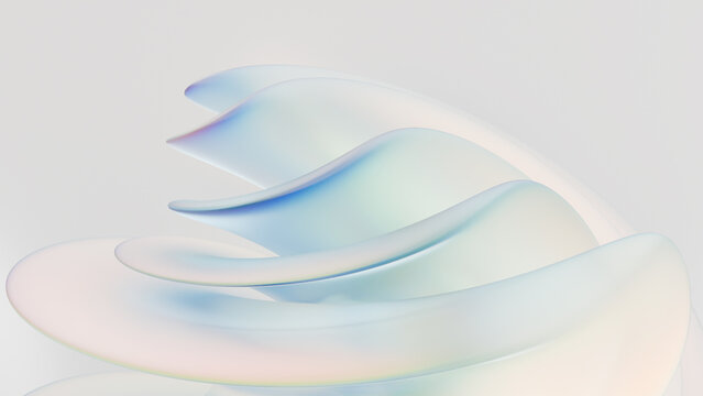 Minimalist 3D Curves with Light Reflection