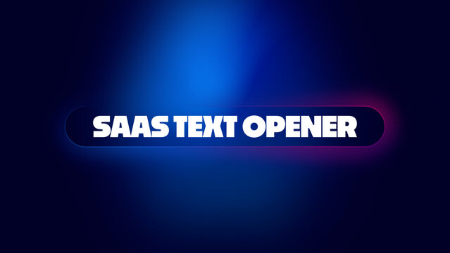 SaaS Text Opener