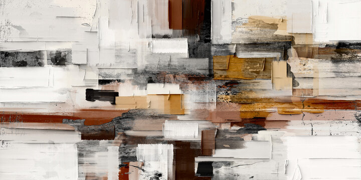 Abstract art creativity, modern artistic design, texture effects, fine wall art decor, print material, knife painting strokes, elegant abstract style, mural art, home decoration, artistic expression