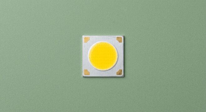 Circular COB LED emitter chip module technology stock