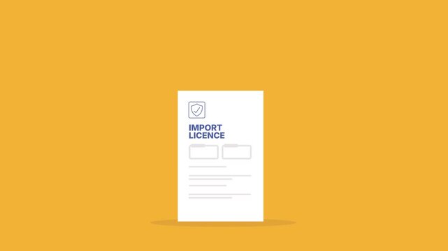 Import license