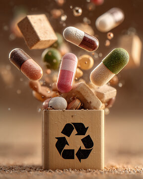 Dispose of old medicine