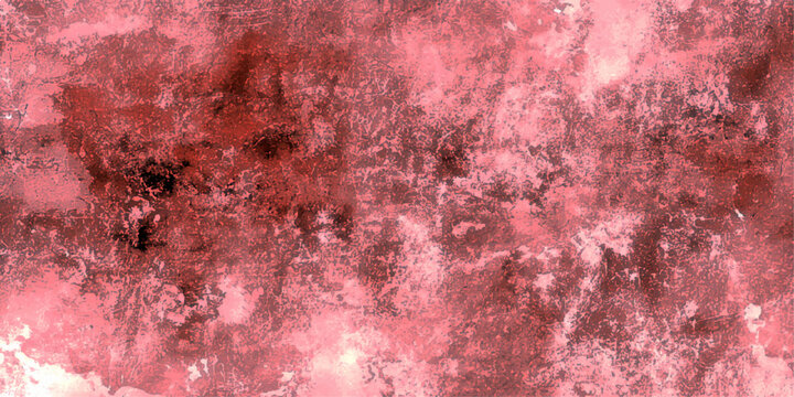 Abstract Watercolor Texture with Crimson Hues and Dark Streaks, creating a dramatic and moody artistic backdrop. Evokes a sense of organic decay or vibrant geological formation.