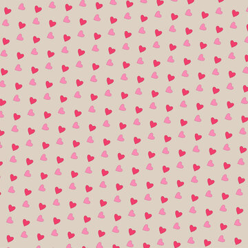 pink hearts background