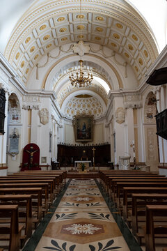 Interni del duomo di Pennabilli detto anche cattedrale di San Leone