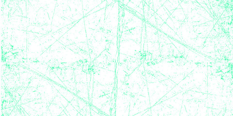Fototapeta premium Mint green grunge texture overlay with distressed scratches and weathered surface pattern