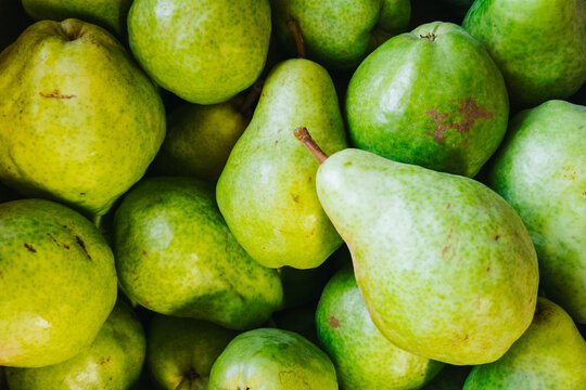 Fresh Green Pears
