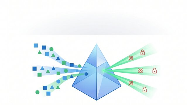 Advanced Cyber Threat Intelligence and Security Analytics Corporate Vector