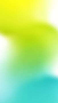 Abstract vibrant yellow green blue blurred aura background with grainy frosted glass texture vertical composition perfect for mobile device technology wallpapers.