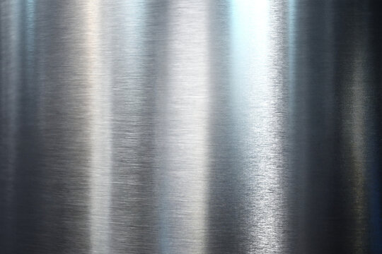 Shiny Silver Brushed Metal Texture