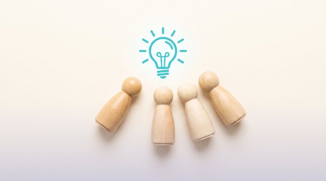 group of people having an idea