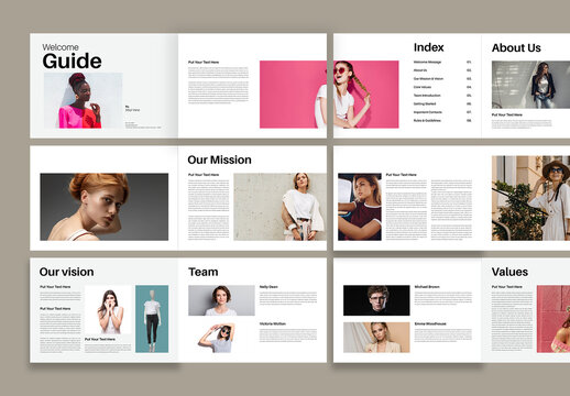 Welcome Guide Template