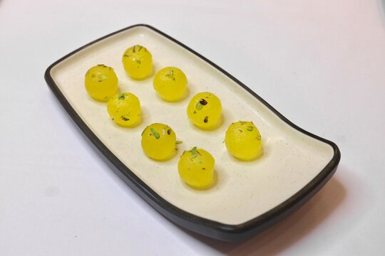 Petha is a translucent soft candy from the Indian subcontinent made from ash gourd or white pumpkin