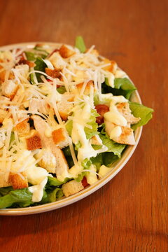 Salada - Prato Executivo - Comida - Alimento - Almo&ccedil;o - Shopping - Saud&aacute;vel - Caesar salad