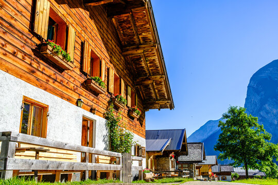 famous valley in austria - alpe eng