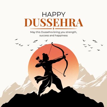 Dussehra Festival Crowd Celebrating the Victory of Good Over Evil