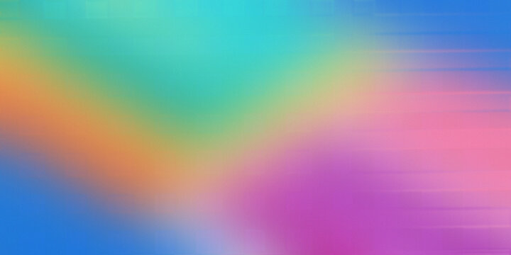 Vibrant colorful gradient background with rainbow motion blur effects.