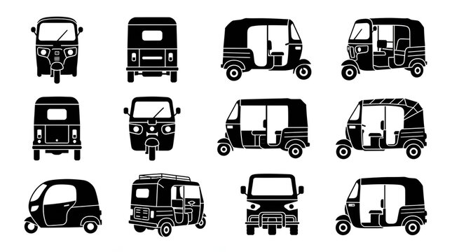 Auto Rickshaw Tuk Tuk Transportation