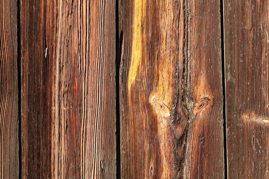 Weathered vertical wood plank wall texture