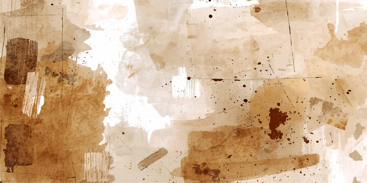 Abstract Earth Tones A visually textured abstract piece, characterized by its earthy palette of browns, beiges, and whites.