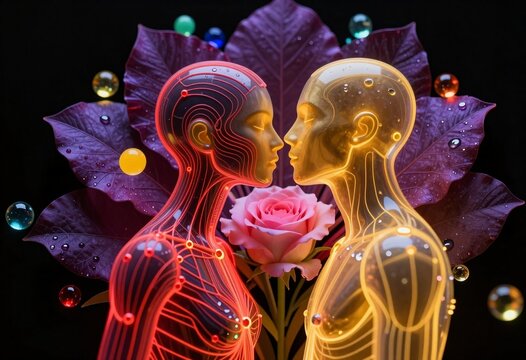 Digital Human Figures with Neural Circuits and Rose