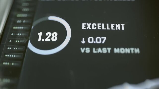 PUE dashboard reports excellent 1.28 efficiency