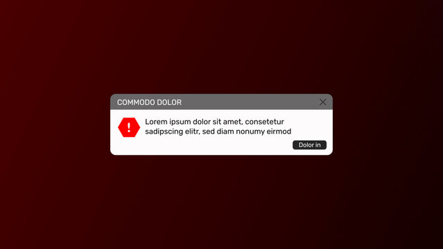 Error Notification 07