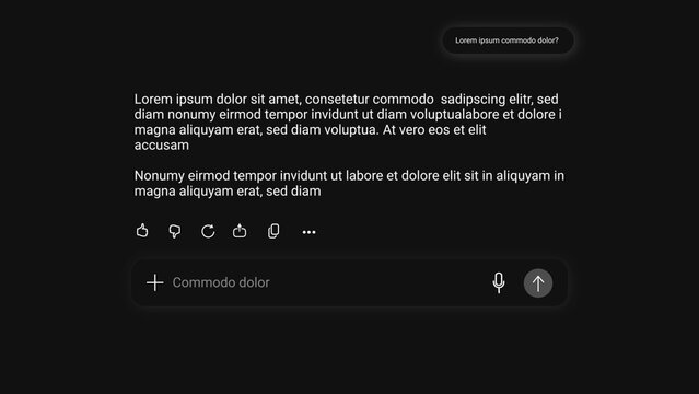 AI Chat Animation 08