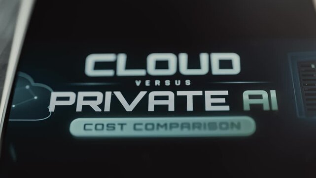 Close cloud versus private AI comparison headline evolves