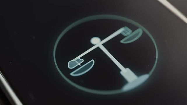 Balance scale weighs cloud against server hardware