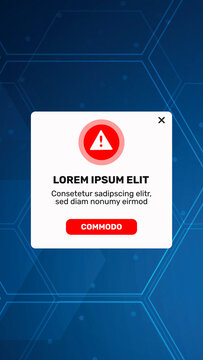 Vertical Error Notification 01