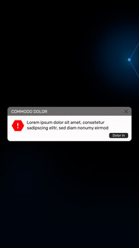 Vertical Error Notification 07