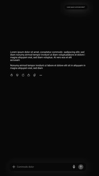 Vertical AI Chat Animation 08