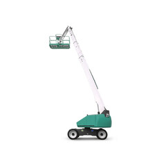 Green Aerial Boom Lift - Isolated © Mikinzy