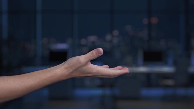 A visual representation of artificial intelligence transforming the e-commerce experience, showcasing a robotic hand reaching towards a shopping cart icon amidst digital symbols. Synapse