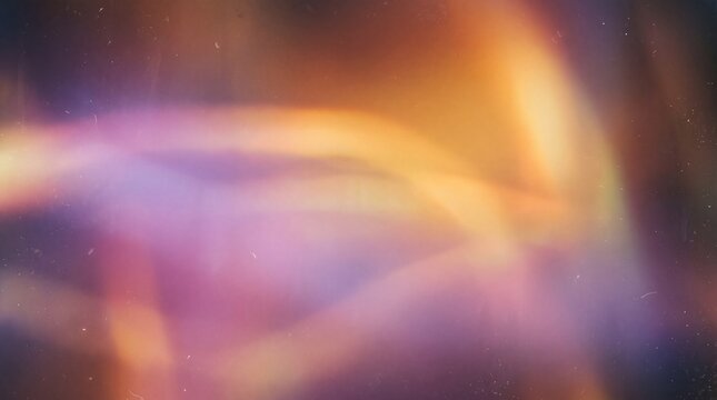 Abstract Light Leak Overlay with Vintage Film Texture