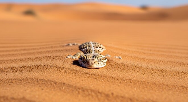 snail in sand