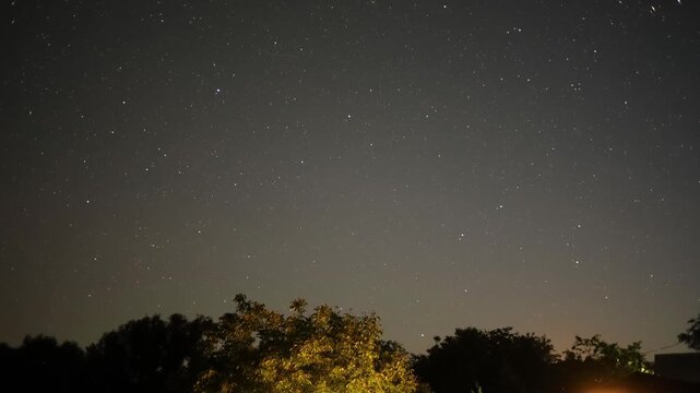 Night Sky Milky Way Timelapse
