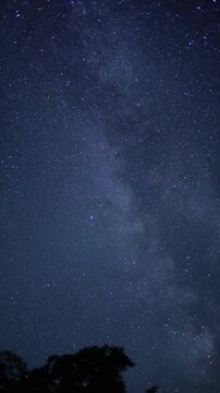 Night Sky Milky Way Timelapse