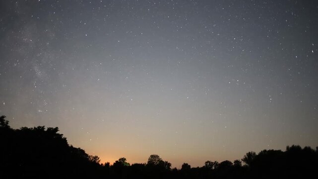 Night Sky Milky Way Timelapse