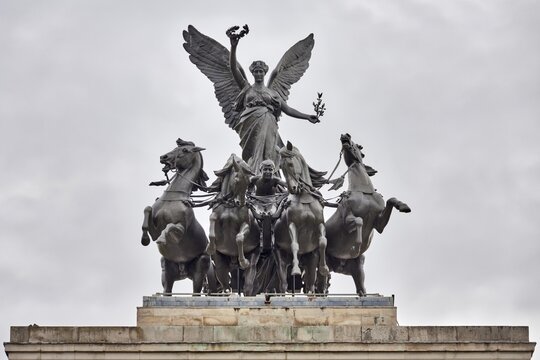 Quadriga, Wellington Arch, Green Park, London, England, United Kingdom