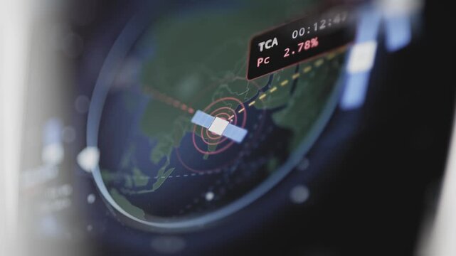 Satellite tracking display reveals 2.78 percent