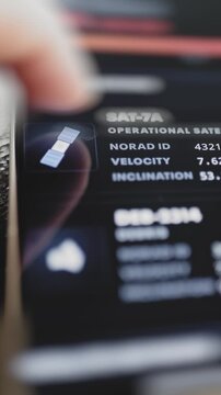 SAT-7A operational satellite information panel advances